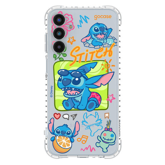 Capinha para celular Lilo & Stitch - Feed Rabiscado do Stitch