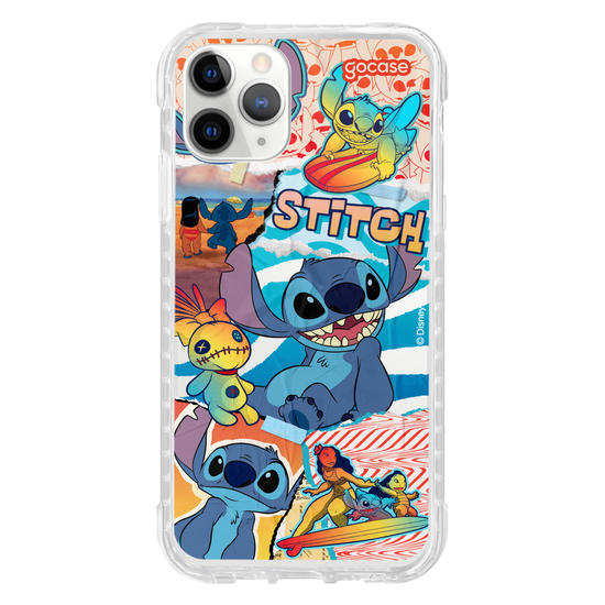Capinha para celular Lilo & Stitch - Colagem do Stitch