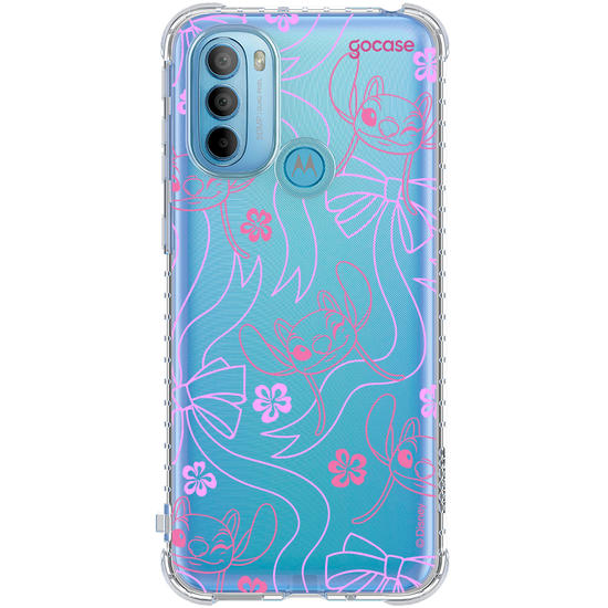 Capinha para celular Lilo & Stitch - Angel Laços