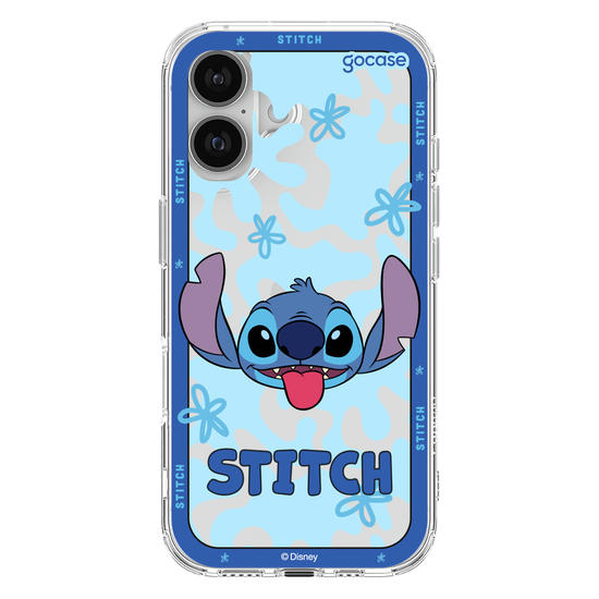 Capinha para celular Lilo & Stitch - Flores e Manchas