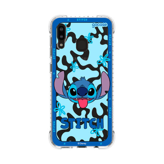 Capinha para celular Lilo & Stitch - Flores e Manchas