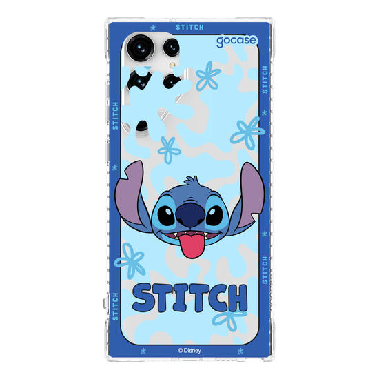 Capinha para celular Lilo & Stitch - Flores e Manchas
