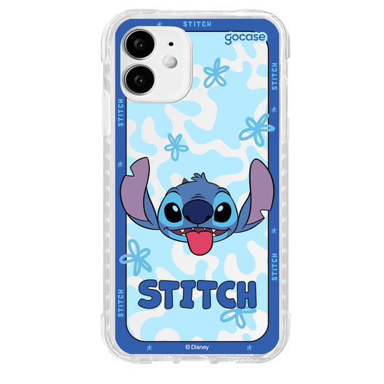 Capinha para celular Lilo & Stitch - Flores e Manchas