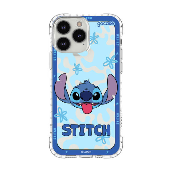 Capinha para celular Lilo & Stitch - Flores e Manchas