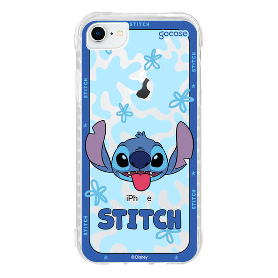Capinha para celular Lilo & Stitch - Flores e Manchas