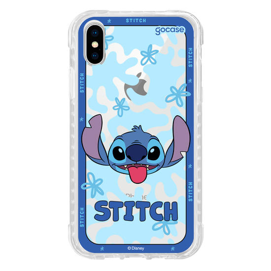 Capinha para celular Lilo & Stitch - Flores e Manchas