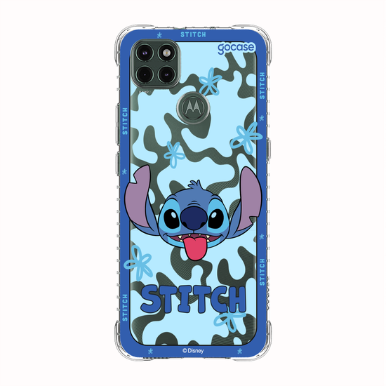 Capinha para celular Lilo & Stitch - Flores e Manchas
