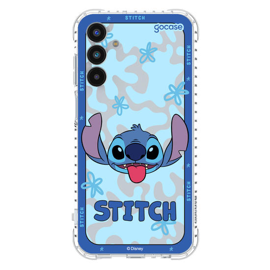 Capinha para celular Lilo & Stitch - Flores e Manchas