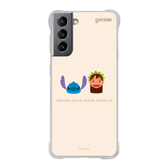Capinha para celular Lilo & Stitch - Stitch Minimalista Emoji