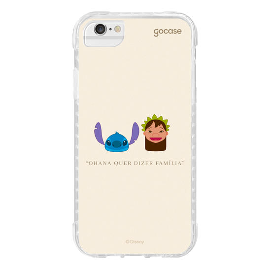 Capinha para celular Lilo & Stitch - Stitch Minimalista Emoji