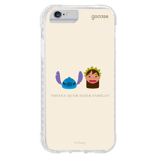 Capinha para celular Lilo & Stitch - Stitch Minimalista Emoji