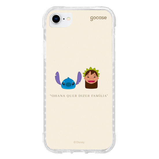 Capinha para celular Lilo & Stitch - Stitch Minimalista Emoji