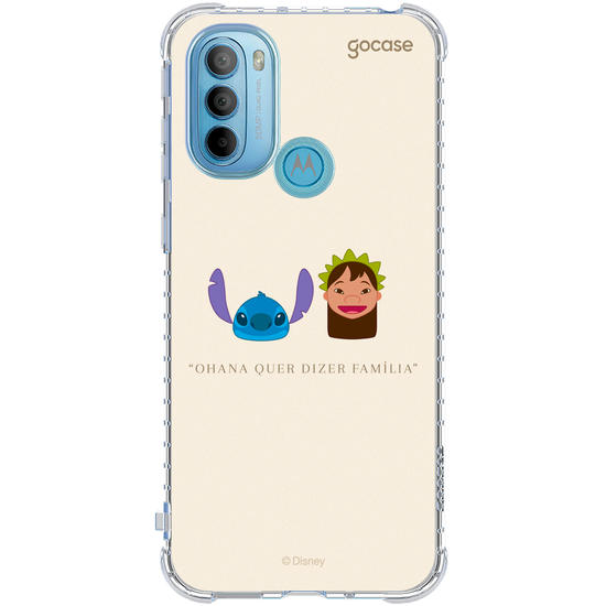 Capinha para celular Lilo & Stitch - Stitch Minimalista Emoji