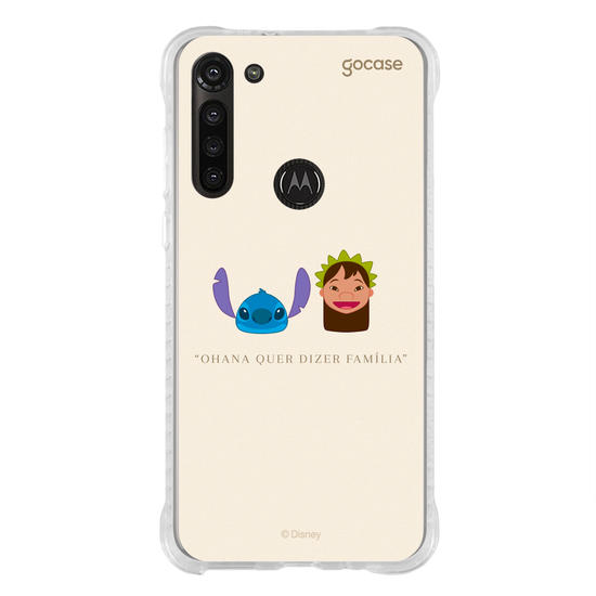 Capinha para celular Lilo & Stitch - Stitch Minimalista Emoji