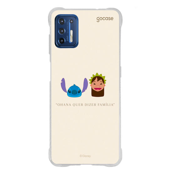 Capinha para celular Lilo & Stitch - Stitch Minimalista Emoji