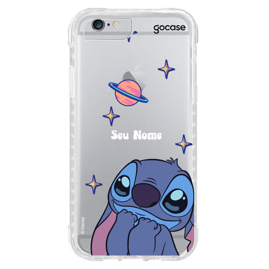 Capinha para celular Stitch Planet com Logo