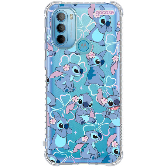 Capinha para celular  Stitch - Tons Pastéis Soft