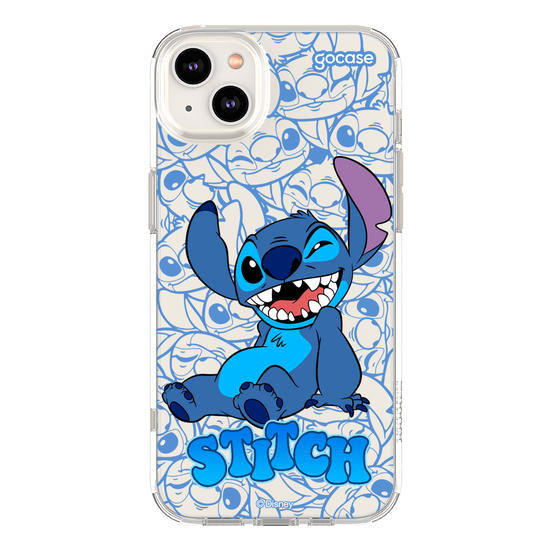 Capinha para celular Lilo & Stitch - Pose com Pattern