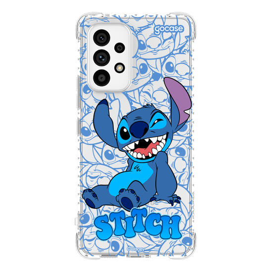 Capinha para celular Lilo & Stitch - Pose com Pattern