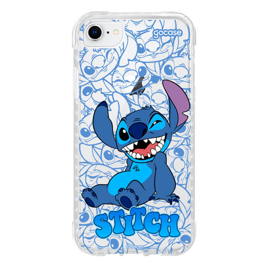 Capinha para celular Lilo & Stitch - Pose com Pattern