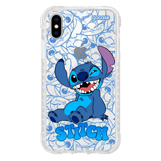 Capinha para celular Lilo & Stitch - Pose com Pattern