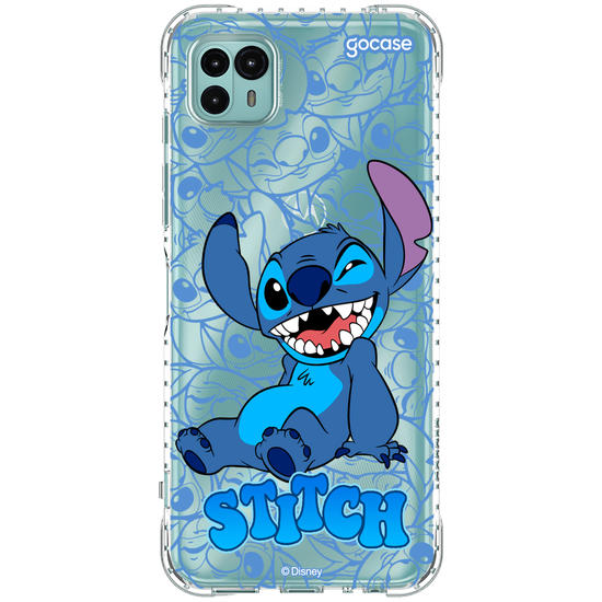 Capinha para celular Lilo & Stitch - Pose com Pattern