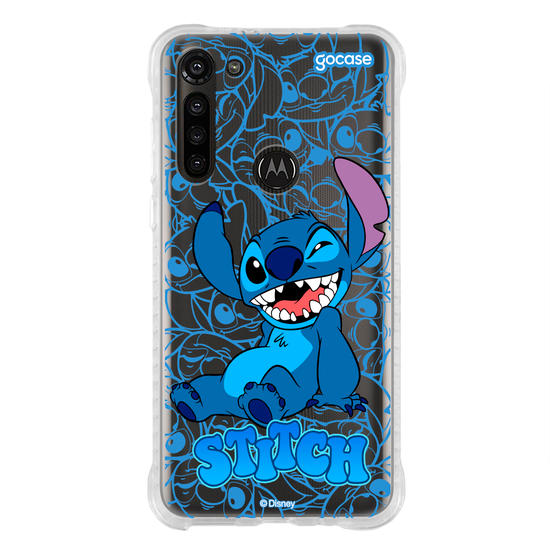 Capinha para celular Lilo & Stitch - Pose com Pattern