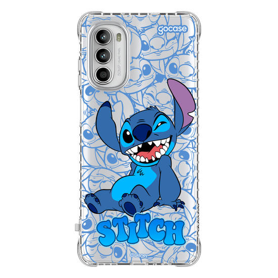Capinha para celular Lilo & Stitch - Pose com Pattern