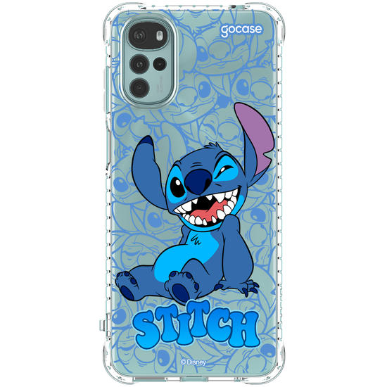 Capinha para celular Lilo & Stitch - Pose com Pattern