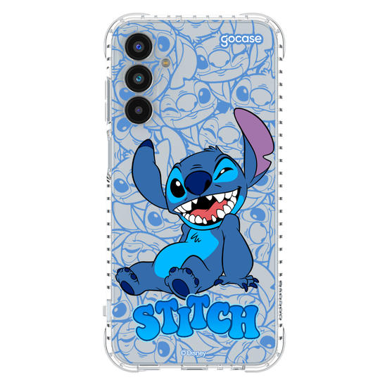 Capinha para celular Lilo & Stitch - Pose com Pattern