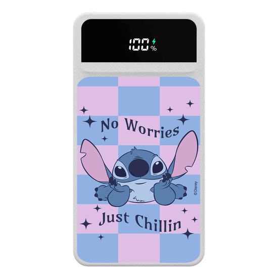 Carregador Portátil Turbo 10000mah - Stitch - No Worries