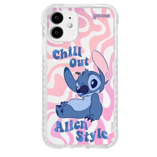 Capinha para celular Lilo & Stitch - Stitch Deitado com frase