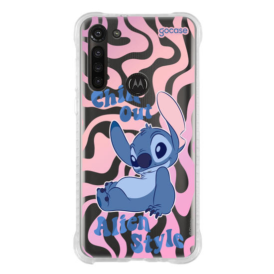Capinha para celular Lilo & Stitch - Stitch Deitado com frase