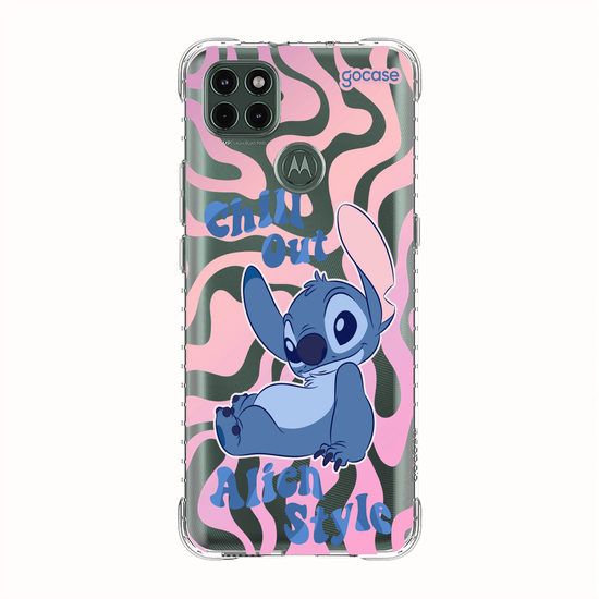 Capinha para celular Lilo & Stitch - Stitch Deitado com frase