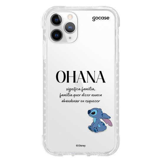 Capinha para celular Lilo & Stitch - Ohana Significa Família