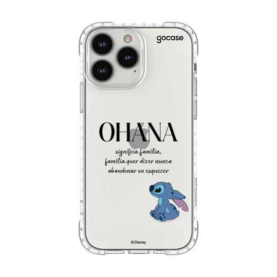 Capinha para celular Lilo & Stitch - Ohana Significa Família