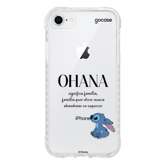 Capinha para celular Lilo & Stitch - Ohana Significa Família