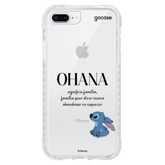 Capinha para celular Lilo & Stitch - Ohana Significa Família