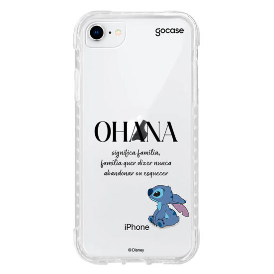 Capinha para celular Lilo & Stitch - Ohana Significa Família