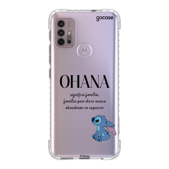 Capinha para celular Lilo & Stitch - Ohana Significa Família