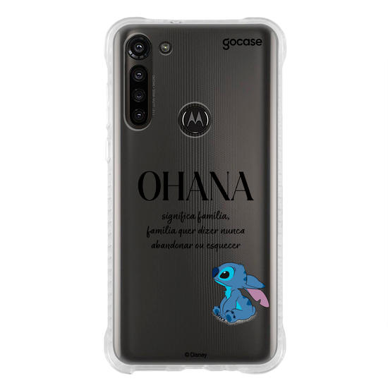 Capinha para celular Lilo & Stitch - Ohana Significa Família