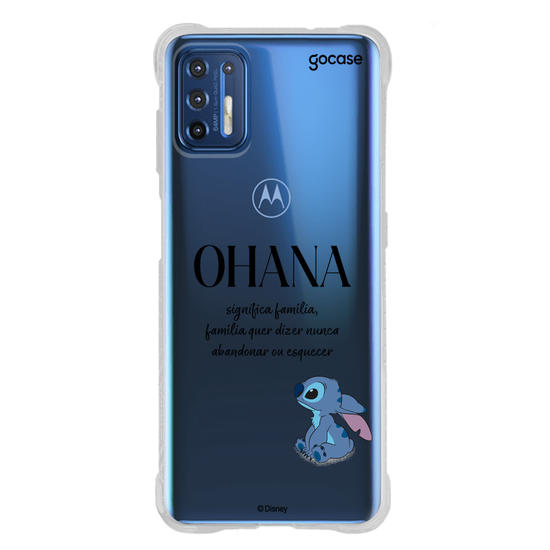 Capinha para celular Lilo & Stitch - Ohana Significa Família
