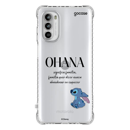 Capinha para celular Lilo & Stitch - Ohana Significa Família