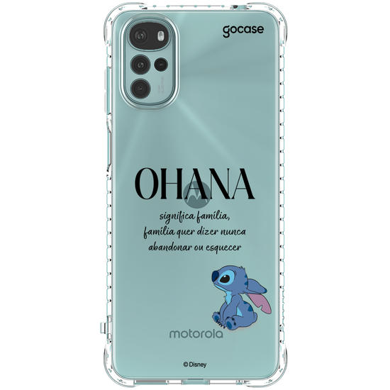 Capinha para celular Lilo & Stitch - Ohana Significa Família