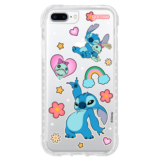 Capinha para celular Stitch - Stickers Cute