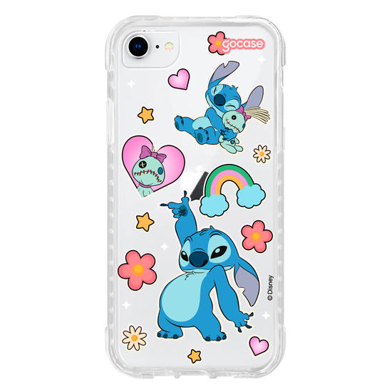 Capinha para celular Stitch - Stickers Cute
