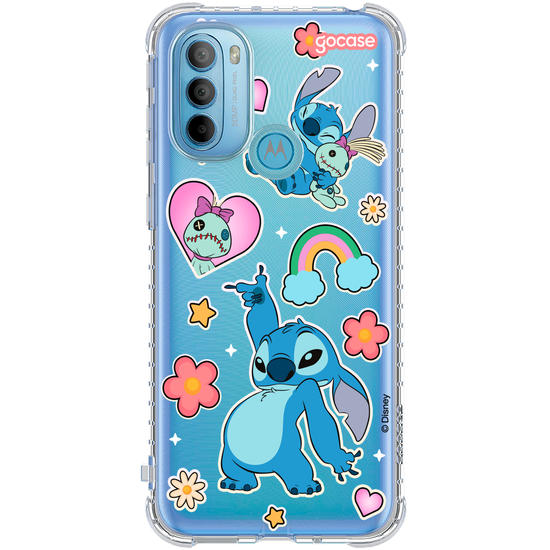 Capinha para celular Stitch - Stickers Cute