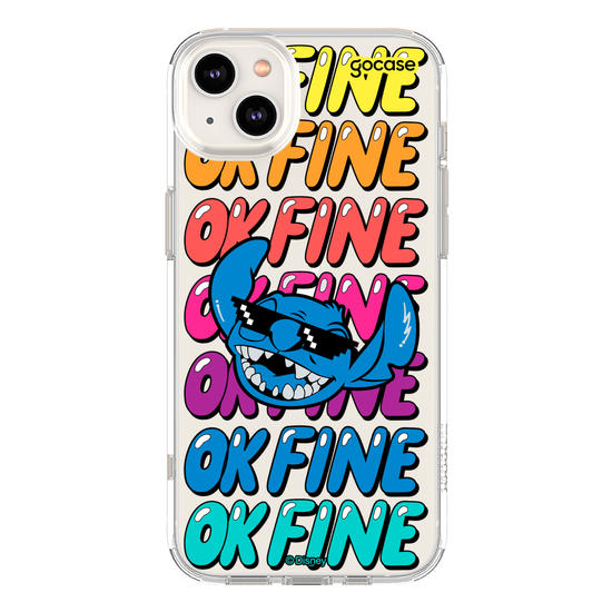 Capinha para celular Stitch - Ok Fine