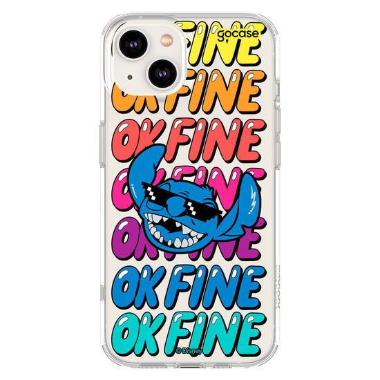 Capinha para celular Stitch - Ok Fine