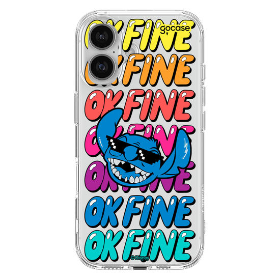 Capinha para celular Stitch - Ok Fine